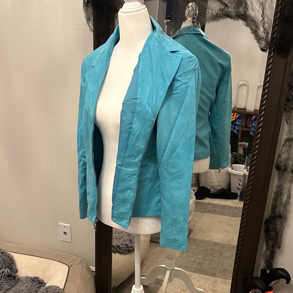 Evan Picone Vibrant Blue Blazer